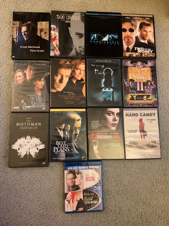 Other - Collection of Assorted DVD Movies - Black and Multicolor Cases